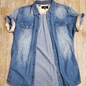 David Bitton Buffalo Button Up